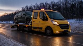 Pomoc drogowa po awarii nocą – rozruch akumulatora w Legionowie